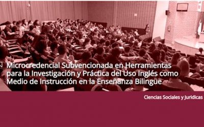 Primeros titulados en la Microcredencial Subvencionada sobre el uso del inglés como medio de instrucción